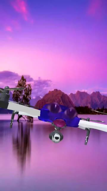 Preview for a Spotlight video that uses the Drone Lens