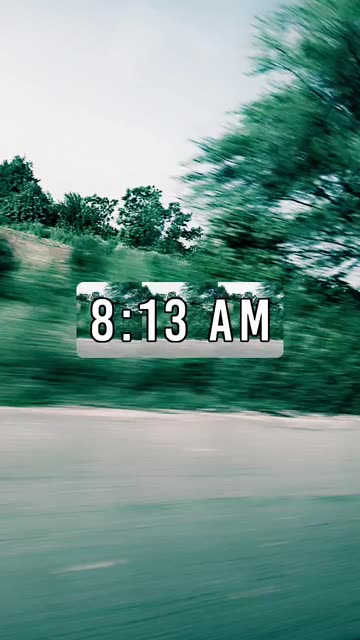 Preview for a Spotlight video that uses the Clockin Out Lens