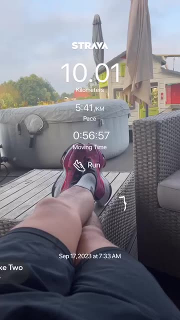 Preview for a Spotlight video that uses the Strava Activity Lens Lens