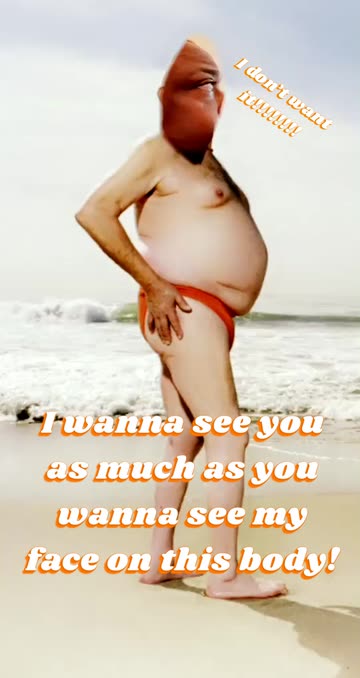 Preview for a Spotlight video that uses the Beach Dad Bod Lens