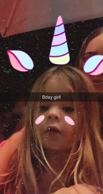 Preview for a Spotlight video that uses the Unicorn Lens