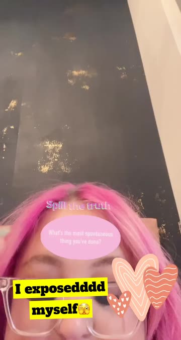 Preview for a Spotlight video that uses the Spill the truth Lens