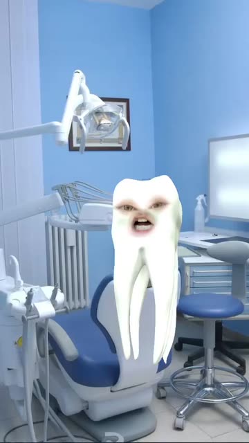 Preview for a Spotlight video that uses the tooth Lens
