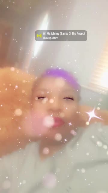 Preview for a Spotlight video that uses the Rainbow Hair Lens