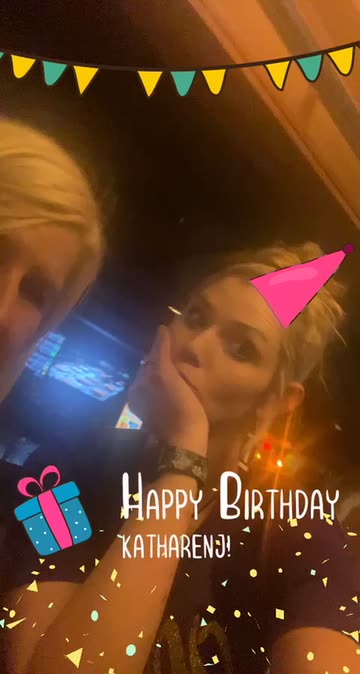 Preview for a Spotlight video that uses the Happy Birthday Lens