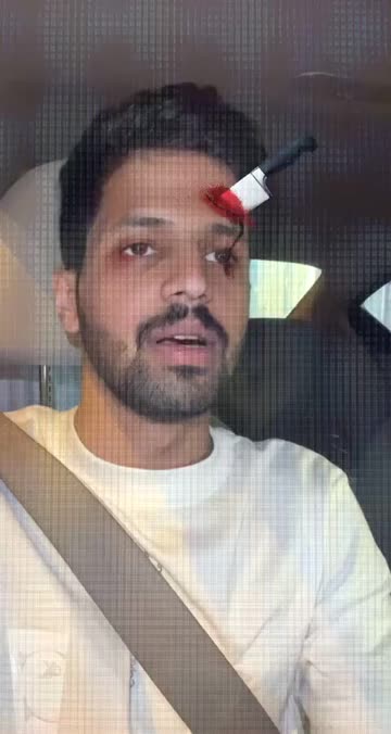 Preview for a Spotlight video that uses the bloody knife Lens