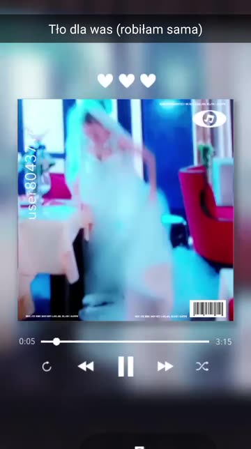 Preview for a Spotlight video that uses the Music Player Love Lens