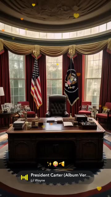 Preview for a Spotlight video that uses the Potato President Lens