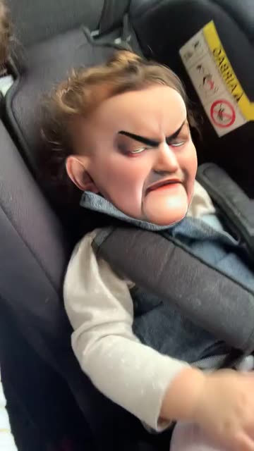 Preview for a Spotlight video that uses the Evil Cartoon Lens