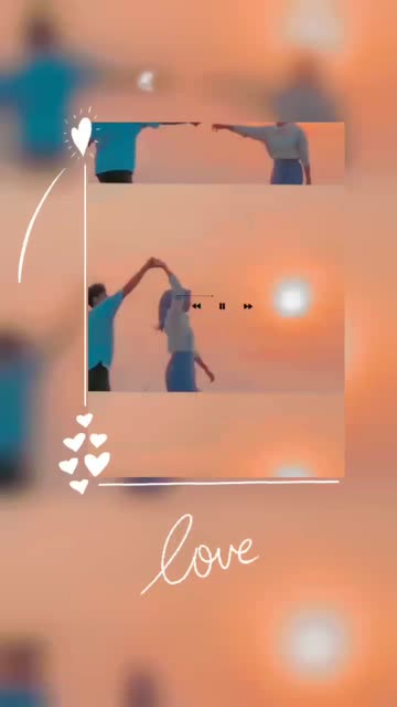 Preview for a Spotlight video that uses the Love Frame Lens