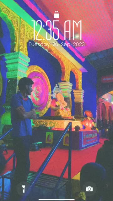 Preview for a Spotlight video that uses the Lockscreen Lens