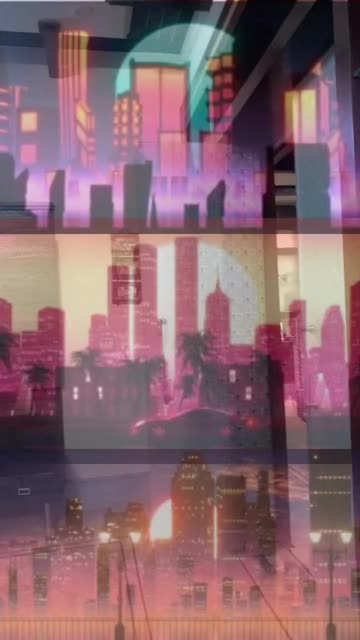 Preview for a Spotlight video that uses the Retro Scenes Lens