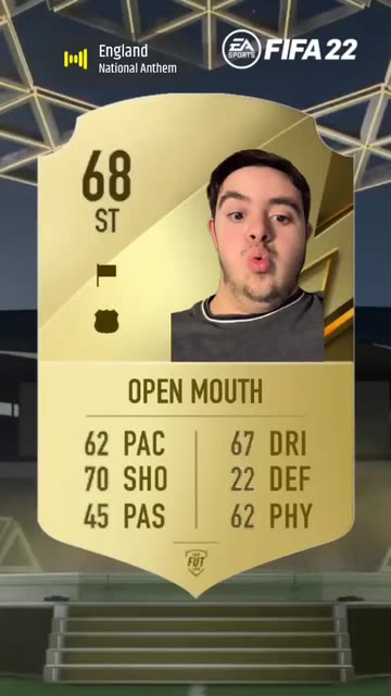 Preview for a Spotlight video that uses the Fifa 22 FUT card Lens