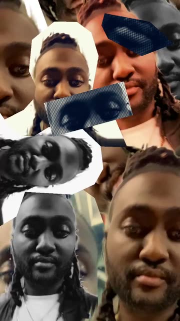 Preview for a Spotlight video that uses the Fashion Collage Lens