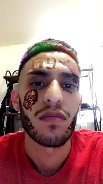 Preview for a Spotlight video that uses the Tekashi69 Lens