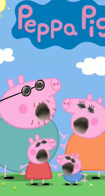 Preview for a Spotlight video that uses the Peppa Pig Lens