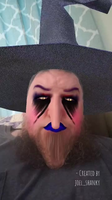 Preview for a Spotlight video that uses the Witches Are Real Lens