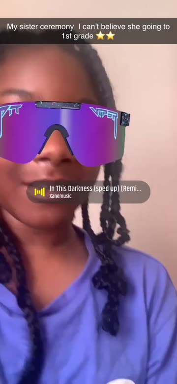 Preview for a Spotlight video that uses the purple pit vipers Lens