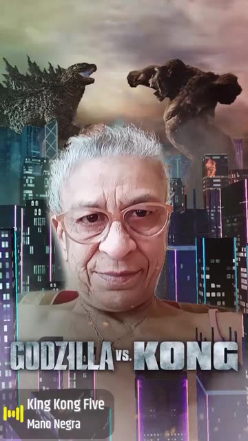 Preview for a Spotlight video that uses the Godzilla vs Kong Lens