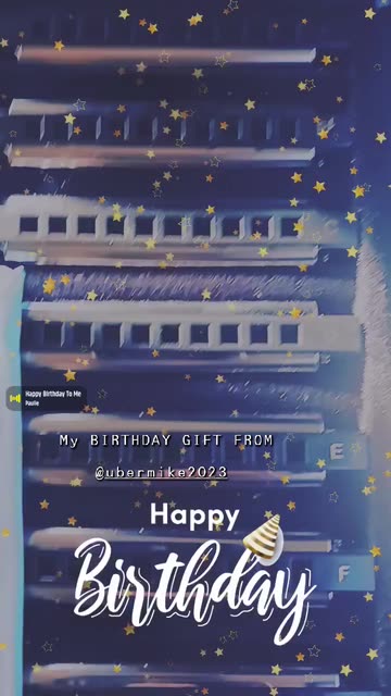 Preview for a Spotlight video that uses the Happy Birthday Lens