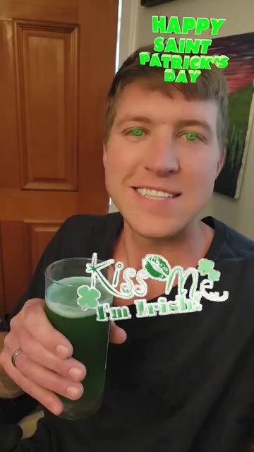 Preview for a Spotlight video that uses the ST PATRICKS DAY Lens