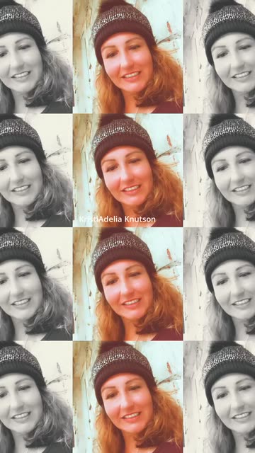 Preview for a Spotlight video that uses the Squares Collage Lens