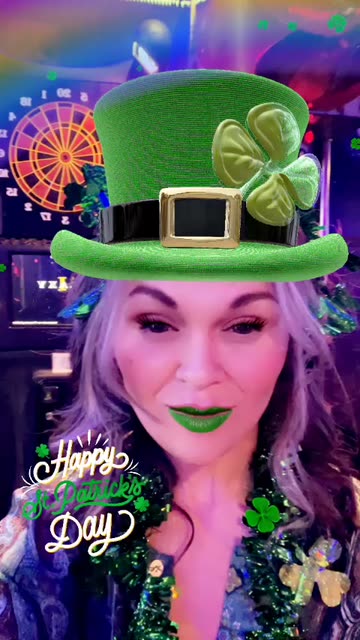 Preview for a Spotlight video that uses the St Patricks Day Lens