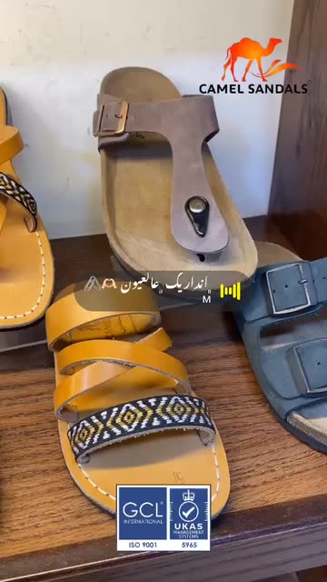 Preview for a Spotlight video that uses the CAMEL SANDALS Lens