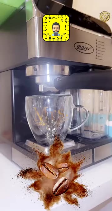 Preview for a Spotlight video that uses the COFFEE LOVE Lens