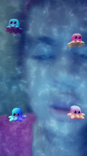 Preview for a Spotlight video that uses the Mermaid Underwater Lens