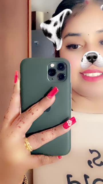 Preview for a Spotlight video that uses the Dalmatian Face Lens