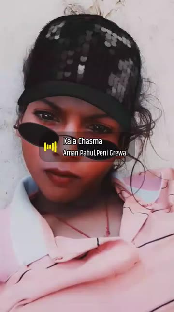 Preview for a Spotlight video that uses the Glitter Cap Lens