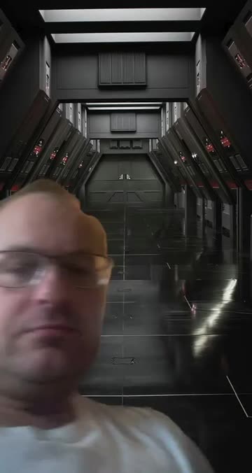 Preview for a Spotlight video that uses the Star Wars Hallway Lens
