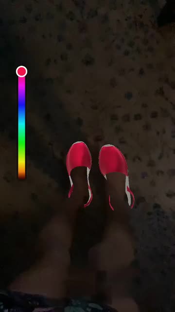 Preview for a Spotlight video that uses the My Custom Sandal Lens