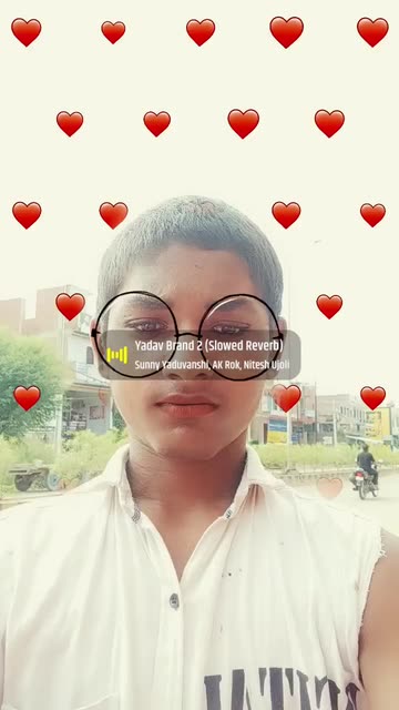 Preview for a Spotlight video that uses the Cute Love Lens