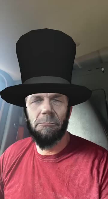 Preview for a Spotlight video that uses the Abraham Lincoln Lens