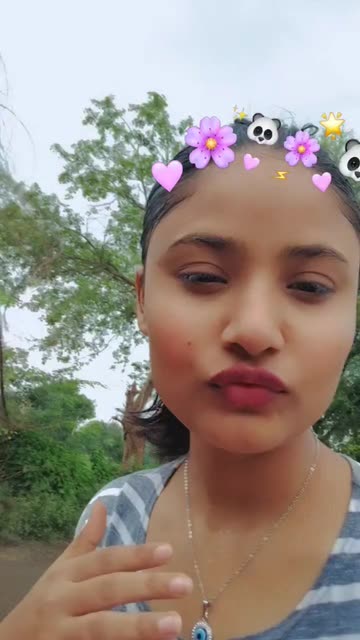 Preview for a Spotlight video that uses the Cute pandas Lens