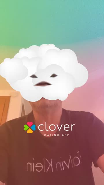 Preview for a Spotlight video that uses the Cloud Face Lens
