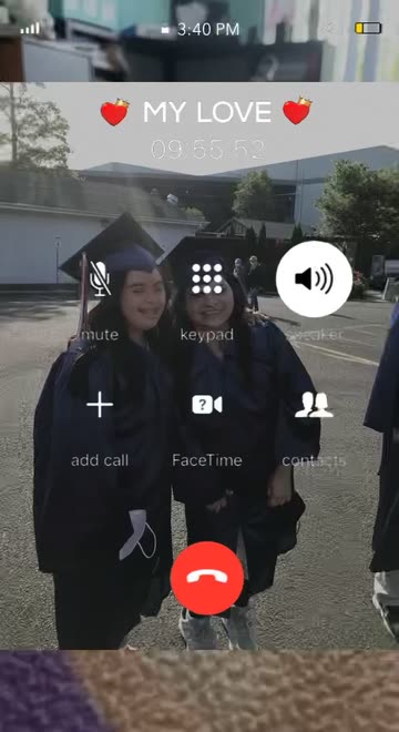 Preview for a Spotlight video that uses the Love Call Lens