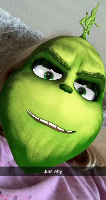 Preview for a Spotlight video that uses the Grinch 3D 2020 Lens