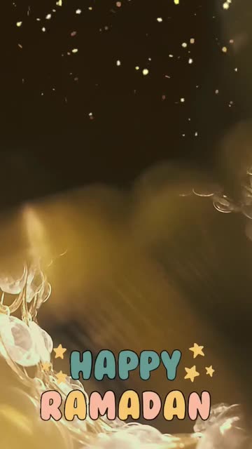 Preview for a Spotlight video that uses the Happy Ramadan Lens