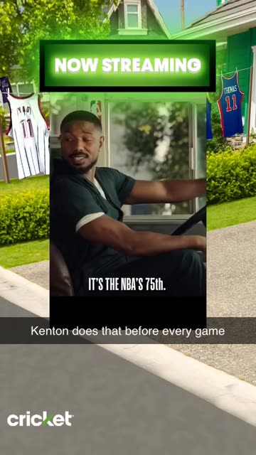 Preview for a Spotlight video that uses the NBA 75 Updated 2 Lens