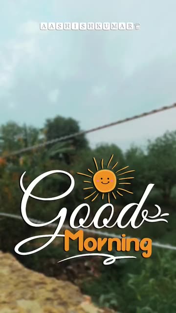 Preview for a Spotlight video that uses the Good Morning Name Lens