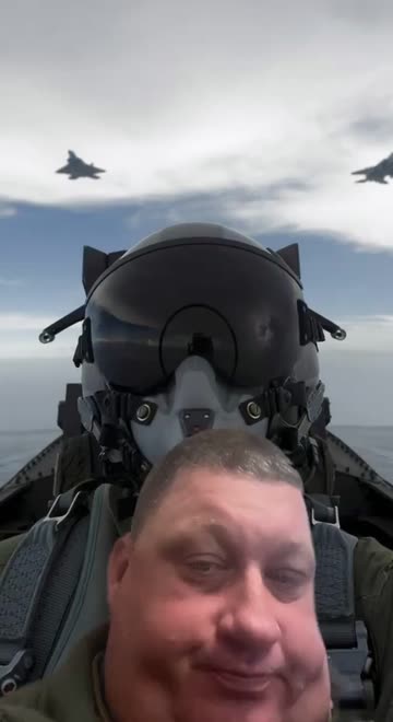 Preview for a Spotlight video that uses the Fighter Pilot Lens