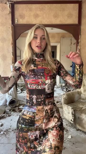 blondie t shirt dress Blondie Womens/Ladies Oversized T-Shirt Dress  Universal Textiles