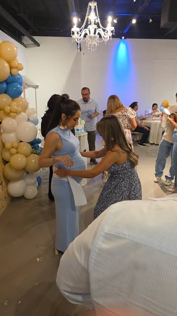 sachin and babi light blue dress Bachelorette Party main image 0