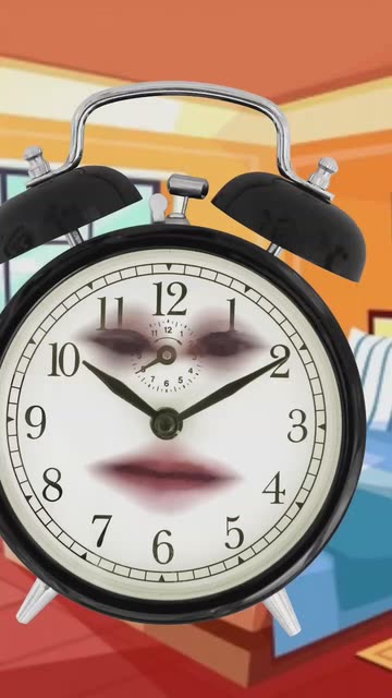 Preview for a Spotlight video that uses the Clock Face Lens
