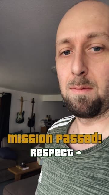 Preview for a Spotlight video that uses the Mission Passed Gta Lens