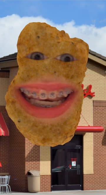 Preview for a Spotlight video that uses the Chick fil Nugget Lens