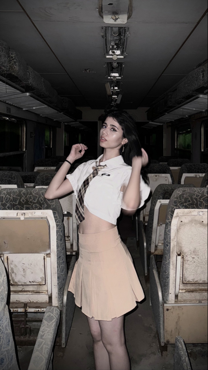 محتوى سناب شات لـ كريستين